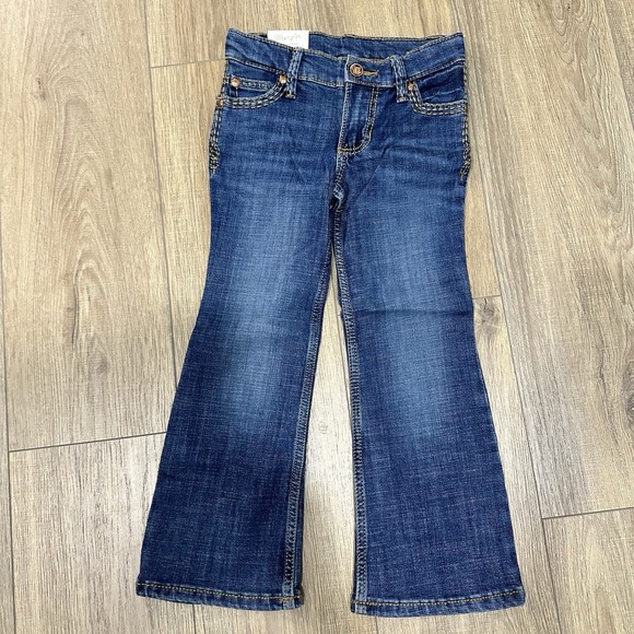 Wrangler Girls' Retro  Denver Medium Wash Regular Sz 6 Rise Bootcut Jeans -NWT - Picture 1 of 3